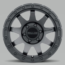 Load image into Gallery viewer, Method MR317 18x9 +3mm Offset 6x5.5 106.25mm CB Matte Black Wheel - eliteracefab.com