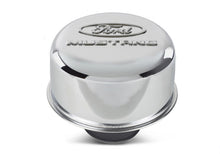 Load image into Gallery viewer, Ford Racing Chrome Breather Cap w/ Ford Mustang Logo