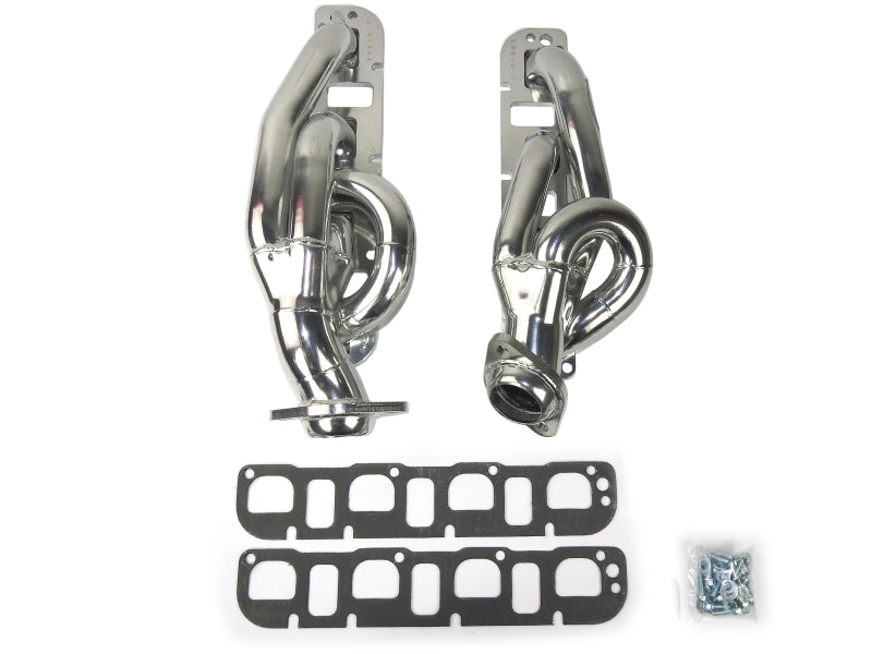 JBA 1961S-1JS | 03-08 DODGE RAM 5.7L HEMI 1-5/8IN PRIMARY SILVER CTD CAT4WARD HEADER; 2003-2008 - eliteracefab.com