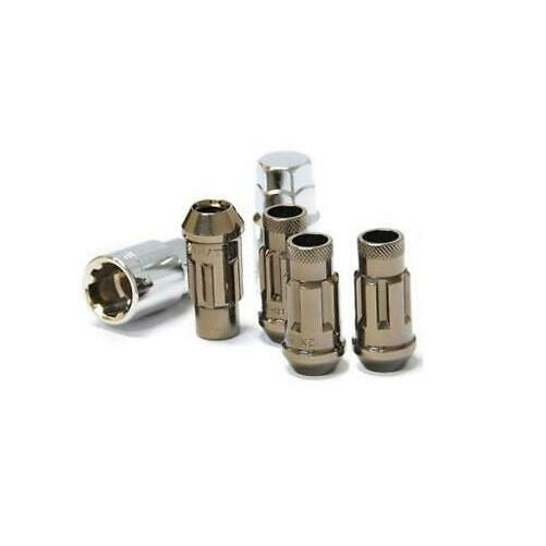 WHEEL MATE MUTEKI SR48 OPEN END LOCKING LUG NUT SET OF 4 – TITANIUM 12×1.25 48MM - eliteracefab.com