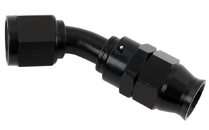 Fragola Performance Systems 684508-BL Real Street Reusable PTFE Hose End - 45 Degree - eliteracefab.com