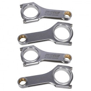 MANLEY 15084R6-4 MANLEY H-TUFF CONNECTING RODS W/ CA625+ BOLTS FOR SUBARU FA20/4U-GSE WRX/BRZ/FRS - eliteracefab.com