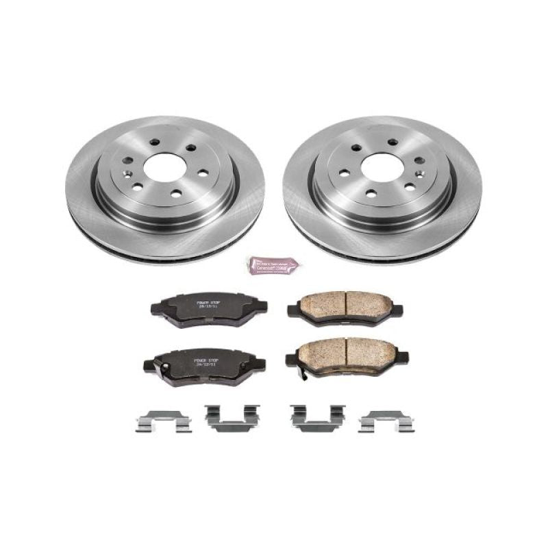 Power Stop 10-16 Cadillac SRX Rear Autospecialty Brake Kit - eliteracefab.com