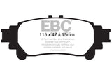 EBC Extra Duty Rear Brake Pads - ED91850