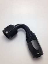 Load image into Gallery viewer, Fragola -6AN x 120 Degree Pro-Flow Hose End - Black - eliteracefab.com