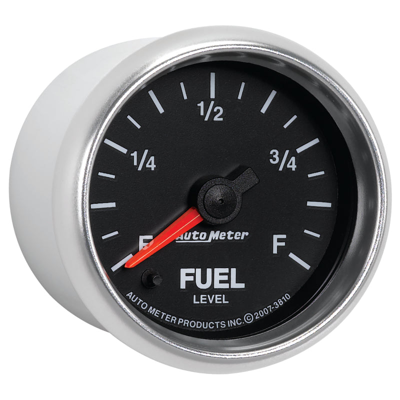 Autometer GS 2 1/16in. 0-280 Ohms Fuel Level Gauge - Stepper Motor 3810