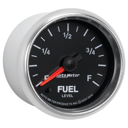 Autometer GS 2 1/16in. 0-280 Ohms Fuel Level Gauge - Stepper Motor 3810