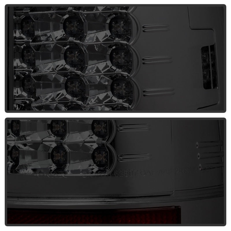 Spyder Ford Super Duty 08-15 Version 2 LED Tail Lights Smoke ALT-YD-FS07-LED-G2-SM - eliteracefab.com