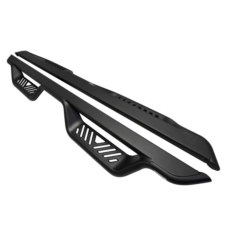 Westin Outlaw Drop Nerf Bars Textured Black - 20-14015