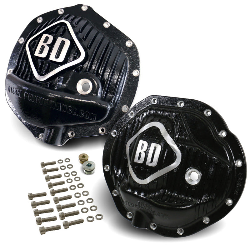 BD Diesel Differential Cover Pack Front & Rear - 03-13 Dodge 2500 /03-12 3500 - eliteracefab.com