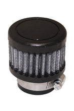 Load image into Gallery viewer, Moroso Filtered Valve Cover Breather - Clamp-On - 1in ID - Black Finish