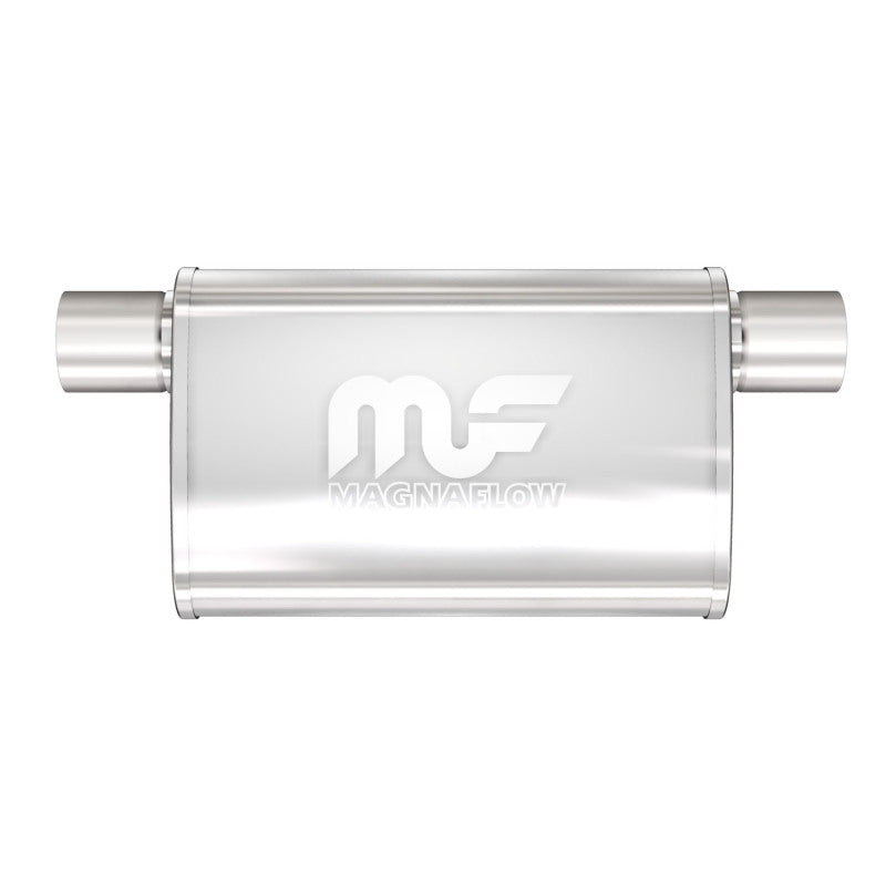 MagnaFlow Muffler Mag SS 4X9 14 2.5/2.5 O/O Magnaflow