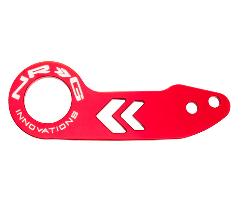 NRG Anodized Red Rear Tow Hook Universal - eliteracefab.com