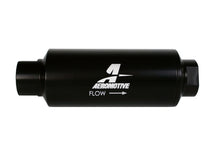 Load image into Gallery viewer, Aeromotive Fuel Filter 10 Micron ORB-12 Microglass Black - eliteracefab.com