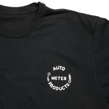 Autometer Vintage T-Shirt Black Large 0423L