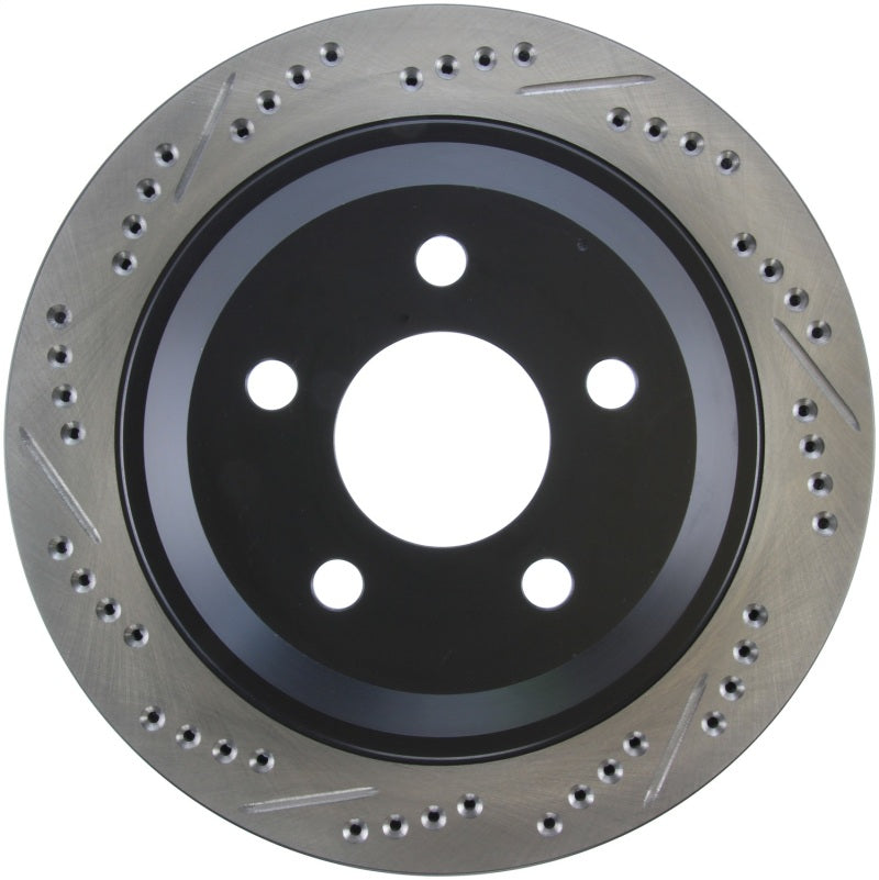 StopTech 98-02 Chevrolet Camaro / Pontiac Firebird/Trans Am Slotted & Drilled Rear Right Rotor Stoptech