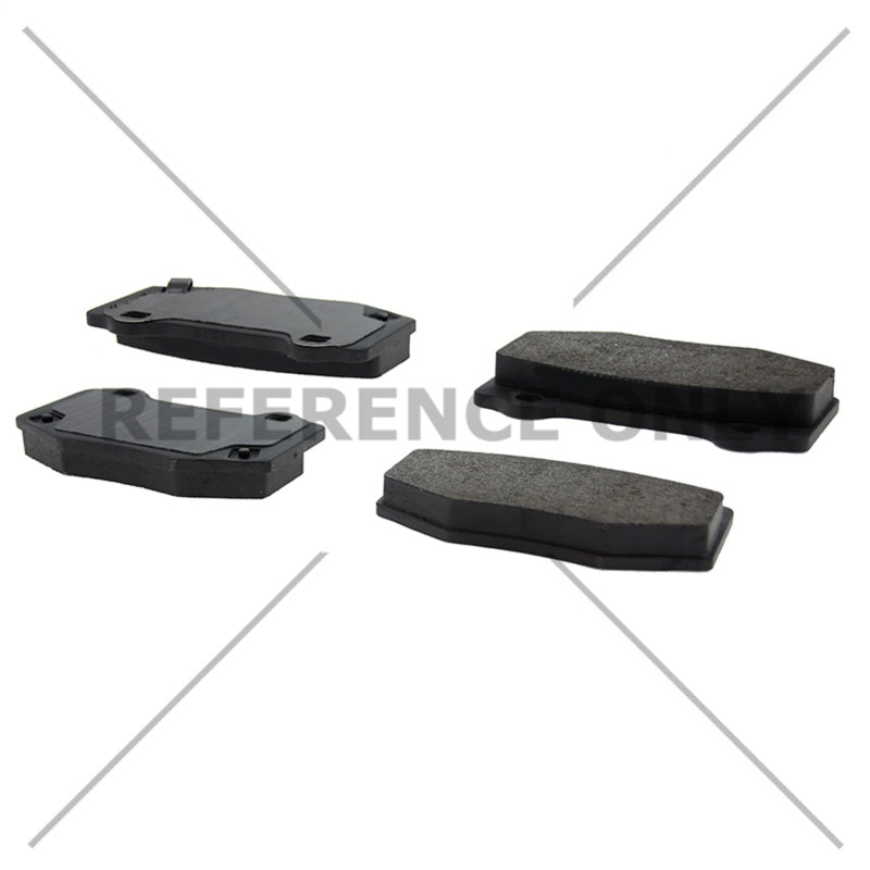 STOPTECH 14-18 CHEVY CORVETTE SPORT PERFORMANCE REAR BRAKE PADS, 309.17180 - eliteracefab.com