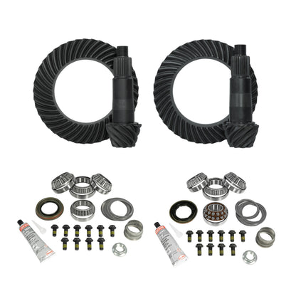 Yukon Gear & Install Kit Package For Jeep JL/JT Rubicon w/ D44 Front & Rear in a 5.38 Ratio Yukon Gear & Axle