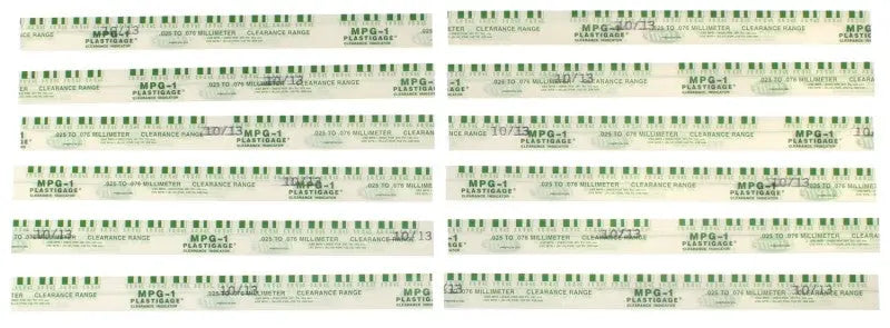 Clevite Plastigage Green Plastigage - 12 Pack - eliteracefab.com