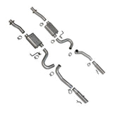 BBK Ford Mustang Varitune Cat Back Exhaust Kit 86-04