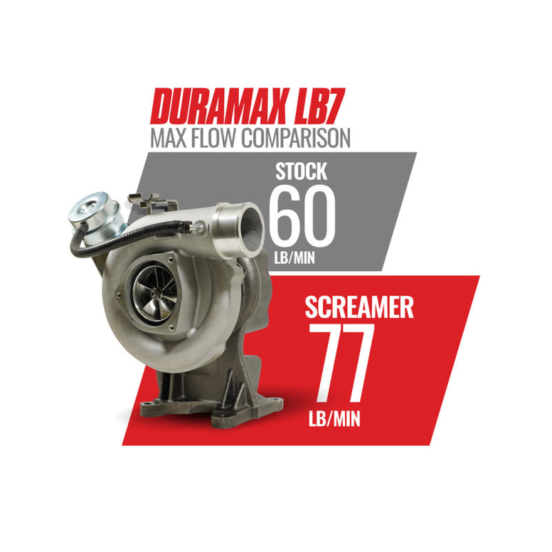 BD Diesel Duramax Screamer Turbo - 2001-2004 Chevrolet LB7 6.6L VICU/VIDR BD Diesel