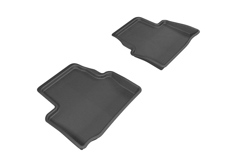 3D MAXpider L1CD00621509 2013-2019 Cadillac ATS/ATS-V Kagu 2nd Row Floormats - Black