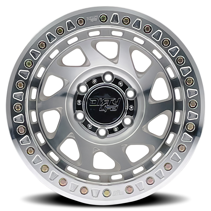 Dirty Life 9313 Enigma Race 17x9 / 5x127 BP / -38mm Offset / 78.1mm Hub Machined Wheel Dirty Life