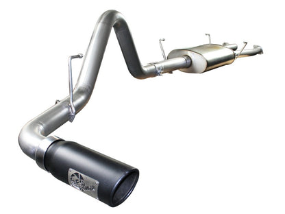 aFe MACHForce XP Exhausts Cat-Back SS-409 EXH CB Toyota Tundra 07-09 V8-4.7L (blk tip) aFe