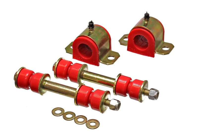 Energy Suspension 93-98 Toyota Supra Red 22mm Rear Sway Bar Frame Bushings - eliteracefab.com