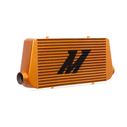 Mishimoto Universal Gold R Line Intercooler Overall Size: 31x12x4 Core Size: 24x12x4 Inlet / Outlet - eliteracefab.com