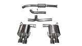 Corsa 2015 Subaru WRX Cat Back Exhaust, Polished Quad 3.5in Tips *Sport*