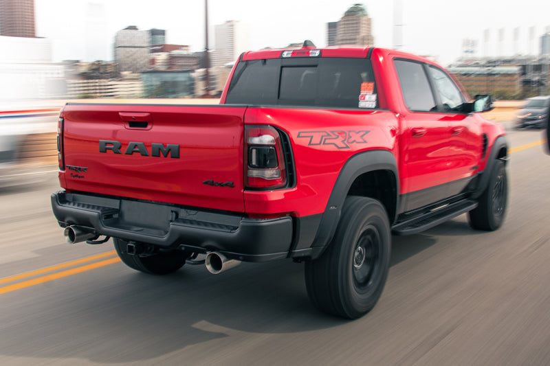 Corsa 21-22 Dodge Ram TRX Crew Cab Xtreme Catback Exhaust Dual Rear Black Tip - eliteracefab.com