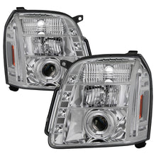 Load image into Gallery viewer, Spyder GMC Yukon 07-14/GMC Yukon XL 07-14 Projector Headlights LED Halo LED Chrome PRO-YD-GY07-HL-C - eliteracefab.com