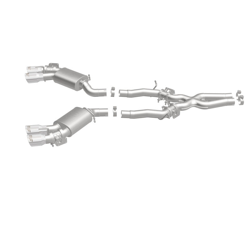 MagnaFlow 2016 Chevy Camaro 6.2L V8 Competition Cat Back w/ Quad Polished Tips Magnaflow