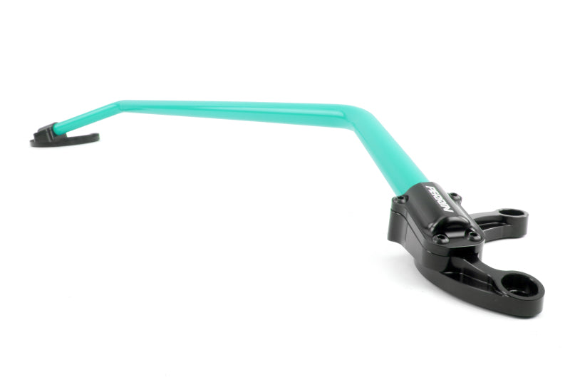Perrin 02-07 Subaru Impreza (WRX/STi/RS/2.5i) / 04-08 Forester Front Strut Brace - Hyper Teal - eliteracefab.com