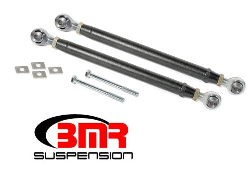 BMR TOE ROD DBL ADJ ROD ENDS BLACK (2016+ CAMARO) - eliteracefab.com