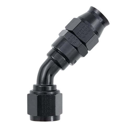 Fragola Performance Systems 684508-BL Real Street Reusable PTFE Hose End - 45 Degree - eliteracefab.com