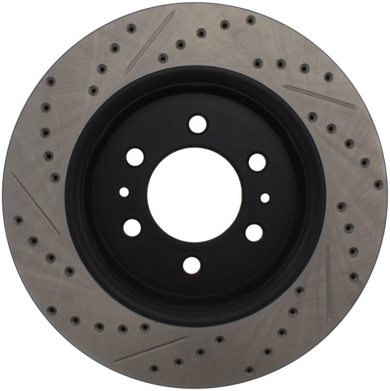 StopTech Slotted & Drilled Sport Brake Rotor - eliteracefab.com