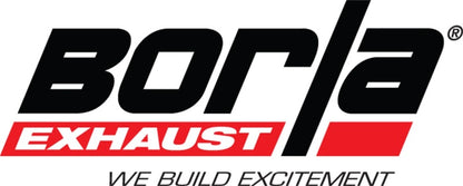 Borla Touring Cat-Back 15 Ford Mustang GT 5.0L V8 MT/AT 2.5in pipe Black 4in tip - eliteracefab.com