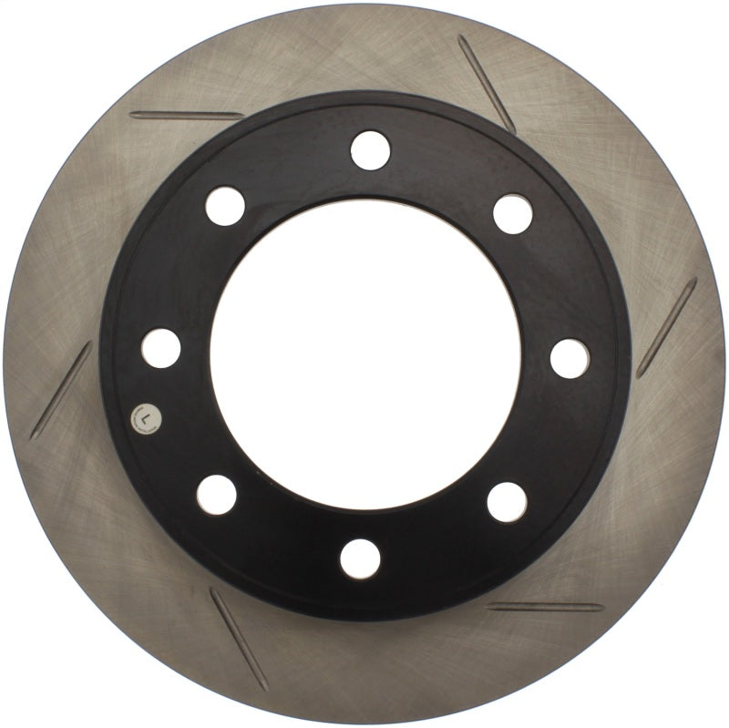 STOPTECH POWER SLOT 00-05 FORD EXCURSION / 99-04 F250/F350 FRONT LEFT SLOTTED CRYO BRAKE ROTOR, 126.65086CSL - eliteracefab.com