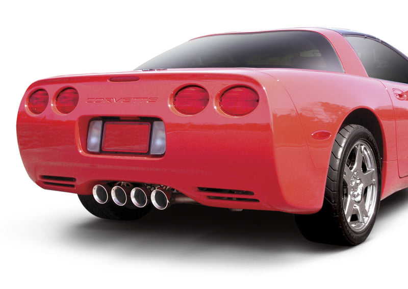 SLP 1997-2004 Chevrolet Corvette LS1 LoudMouth Cat-Back Exhaust System - eliteracefab.com