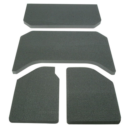 DEI 11-18 Jeep Wrangler JK 4-Door Boom Mat Headliner - 4 Piece - Black DEI