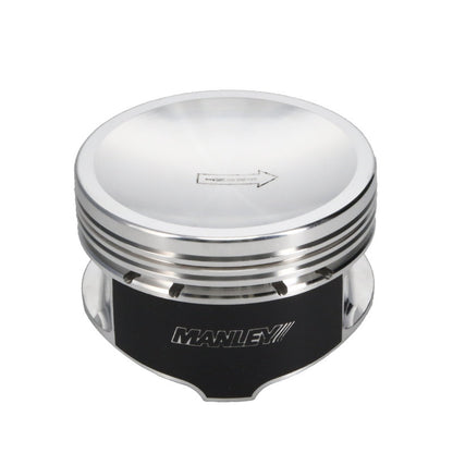 Manley 4.6L Ford Modular (2/4 Valve) 3.700in Bore 1.220in CD 18cc Dish Pistons - Set of 8