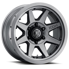 Load image into Gallery viewer, ICON Rebound Pro 17x8.5 6x5.5 0mm Offset 4.75in BS 106.1mm Bore Titanium Wheel - eliteracefab.com