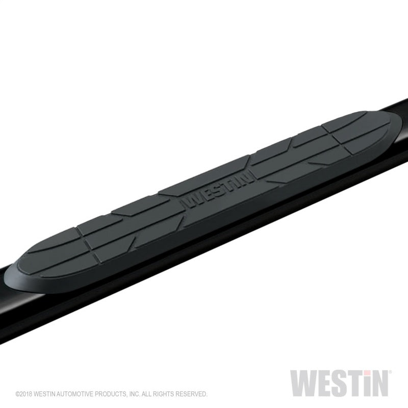 Westin Premier 4 Oval Nerf Step Bars - 85 in - Black - eliteracefab.com