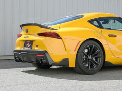 aFe POWER Takeda 2021 Toyota Supra 2.0L (t) 2.5in-3in 304 SS CB Exhaust w/ Black Tips - eliteracefab.com