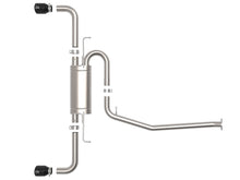 Load image into Gallery viewer, aFe POWER Takeda 19-21 Toyota RAV4 L4-2.5L 304SS CB Exhaust w/ Black Tips - eliteracefab.com