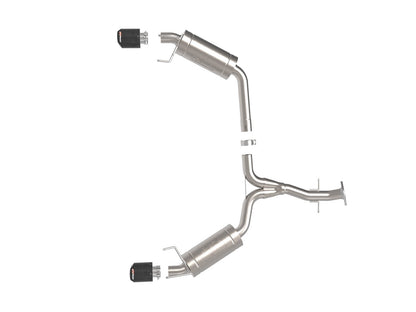 aFe POWER Takeda 06-13 Lexus IS250/IS350 SS Axle-Back Exhaust w/ Carbon Tips - eliteracefab.com