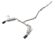 Load image into Gallery viewer, aFe Takeda 2.5in 304 SS Cat-Back Exhaust System w/CF Tips 2022+ Honda Civic L4-1.5L (t) - eliteracefab.com