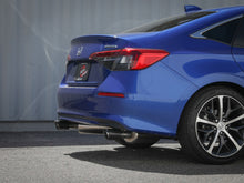 Load image into Gallery viewer, aFe Takeda 2.5in 304 SS Cat-Back Exhaust System w/CF Tips 2022+ Honda Civic L4-1.5L (t) - eliteracefab.com